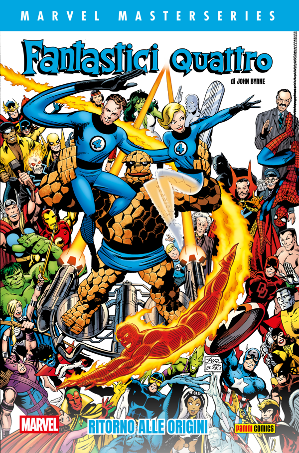 Marvel Masterseries - Fantastici Quattro di John Byrne cover