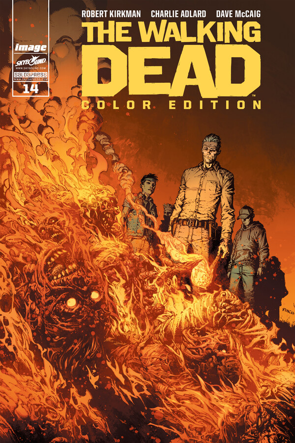 Copertina di The Walking Dead Color Edition — Volume 14
