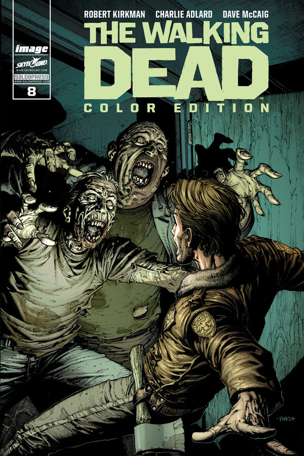 Copertina di The Walking Dead Color Edition — Volume 8