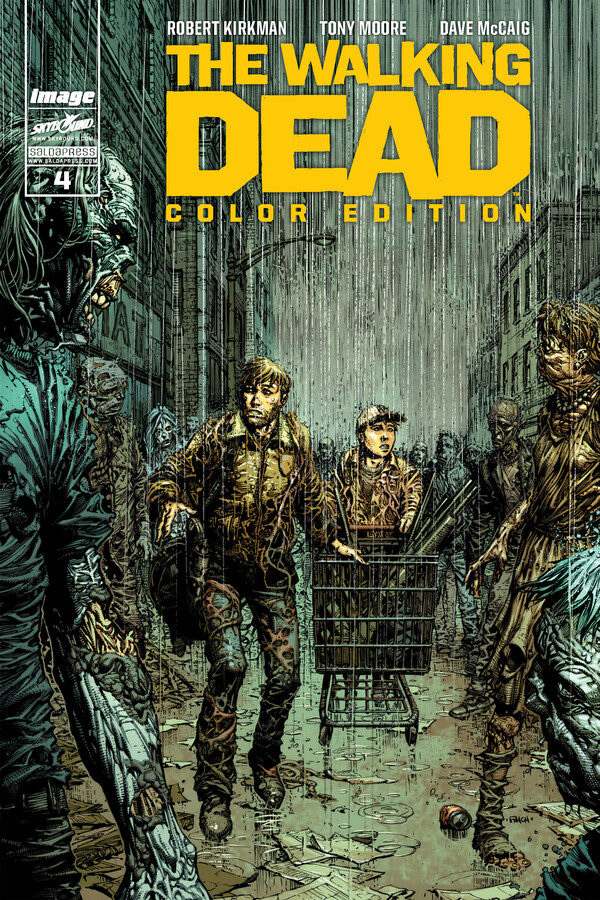 Copertina di The Walking Dead Color Edition — Volume 4