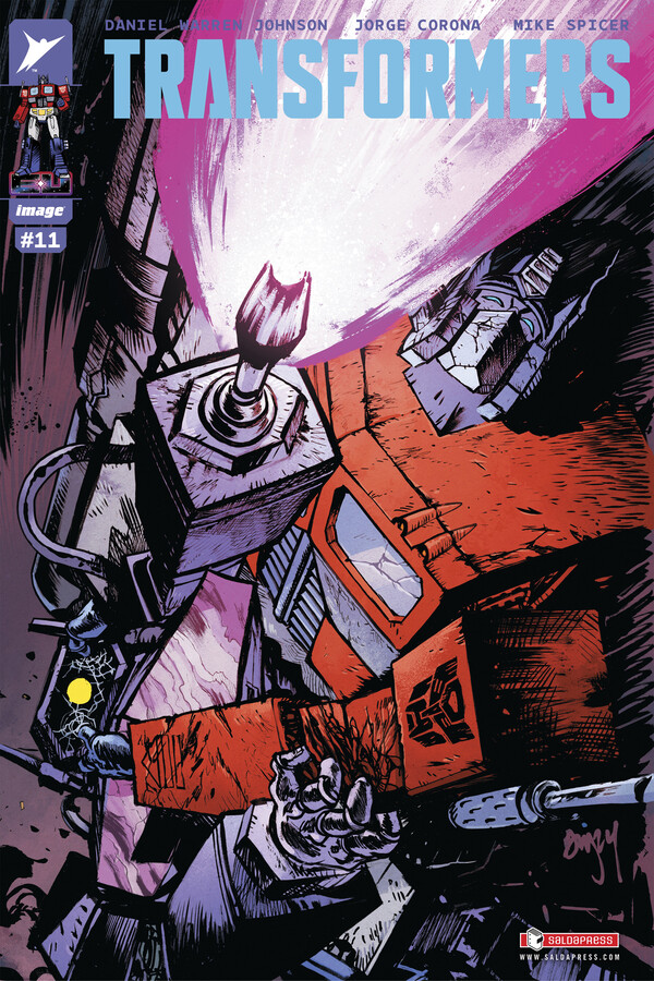 Transformers #11 copertina