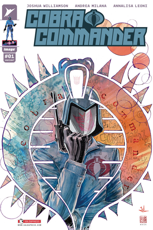 Road to G.I.Joe: Cobra Commander #1 DIGITAL VARIANT "MACK" cover