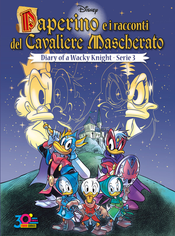 Copertina di Paperino e i Racconti del Cavaliere Mascherato — Volume 3
