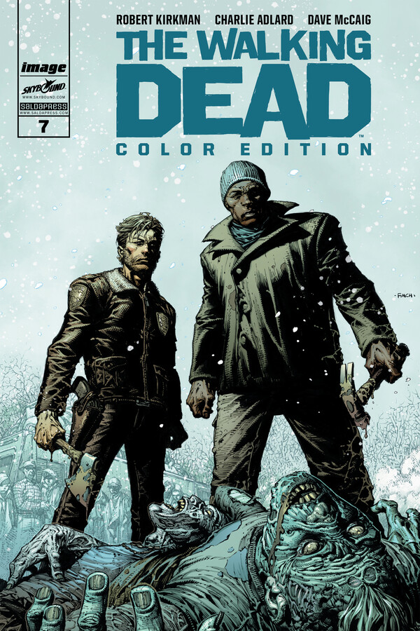 Copertina di The Walking Dead Color Edition — Volume 7