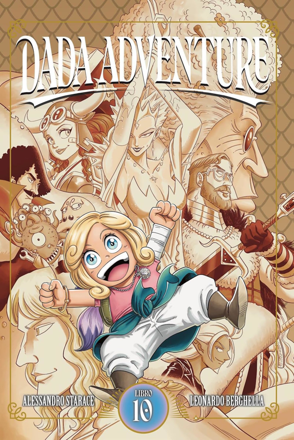 Copertina di Dada Adventure — Volume 10
