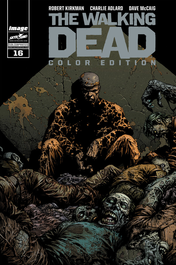 Copertina di The Walking Dead Color Edition — Volume 16