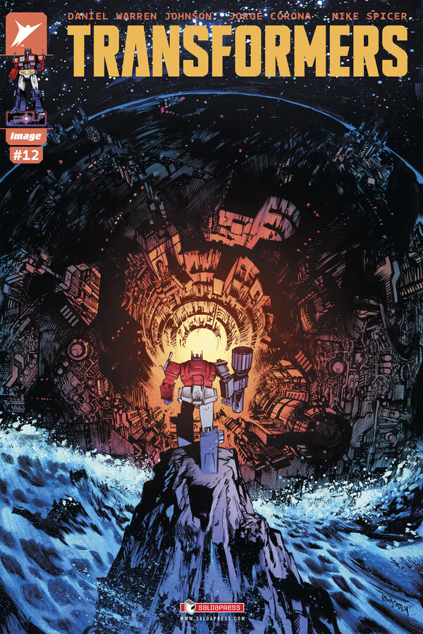 Transformers #12 copertina