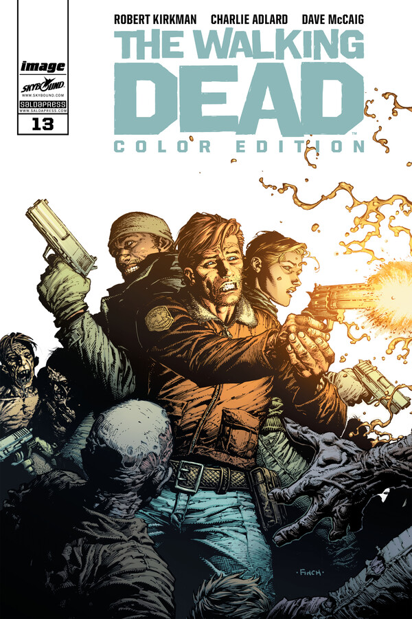 Copertina di The Walking Dead Color Edition — Volume 13