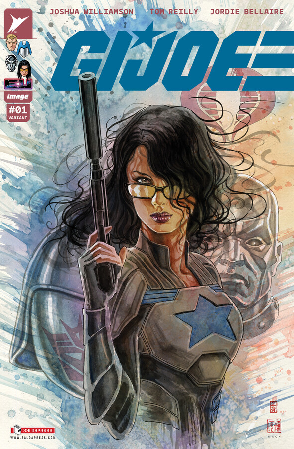 G.I. Joe #1 DIGITAL VARIANT "MACK" cover