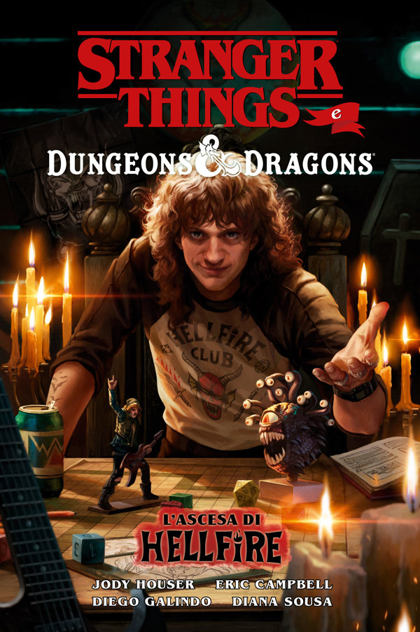 Stranger Things e Dungeons & Dragons - L'ascesa di Hellfire cover