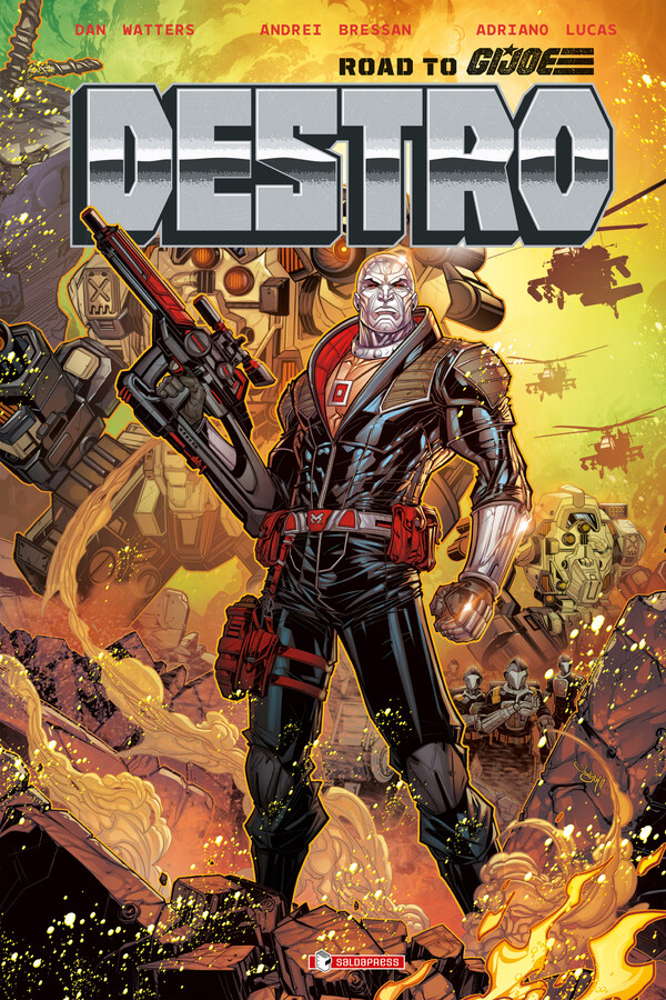Road to G.I.Joe: Destro cover