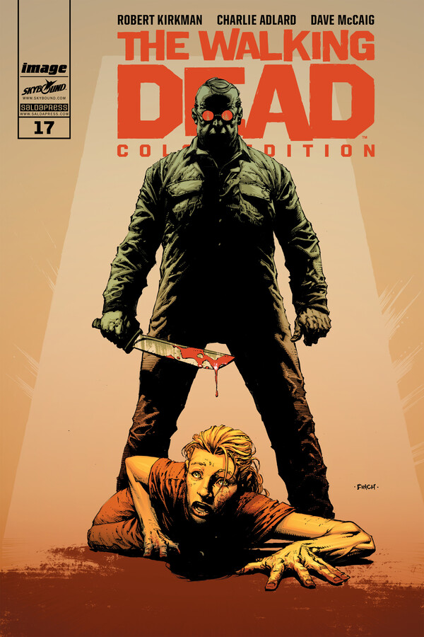 Copertina di The Walking Dead Color Edition — Volume 17