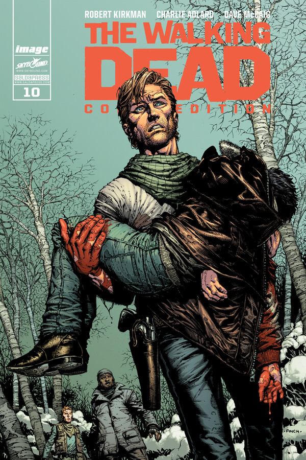 Copertina di The Walking Dead Color Edition — Volume 10