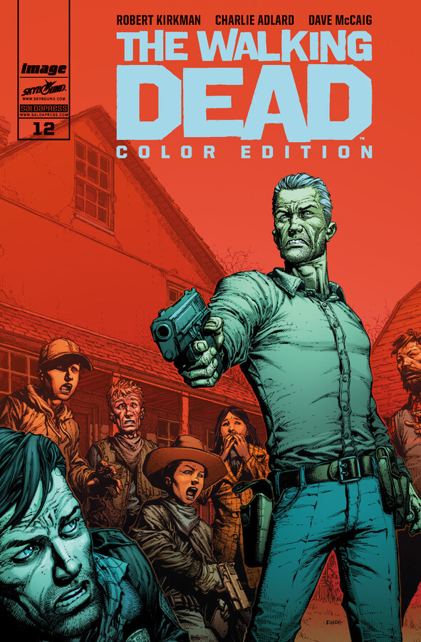 Copertina di The Walking Dead Color Edition — Volume 12