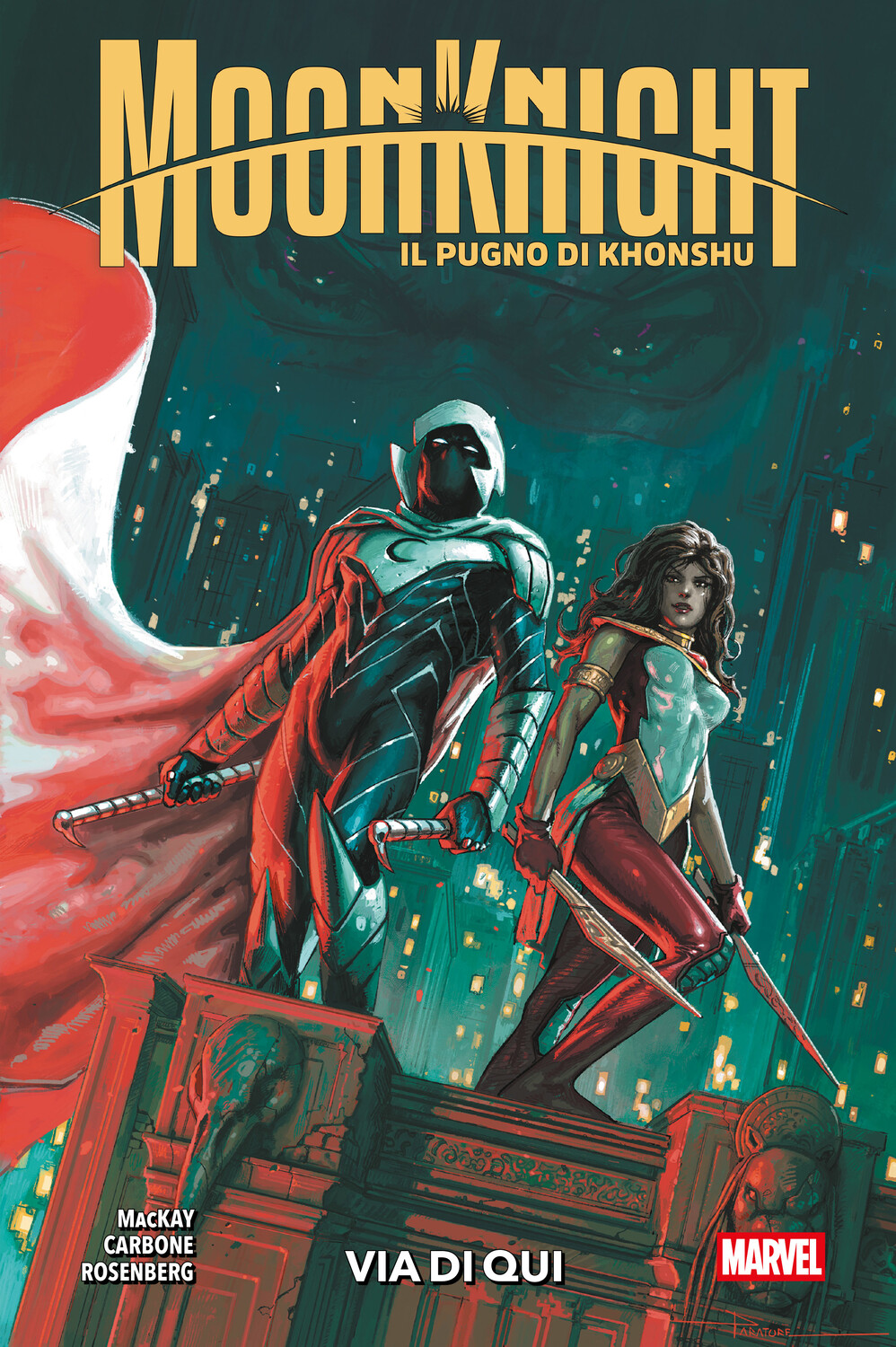 Copertina di Moon Knight: Il pugno di Khonshu (2024)