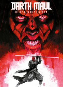 Star Wars: Darth Maul - Black, White & Red copertina