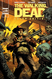 The Walking Dead Color Edition #1 copertina