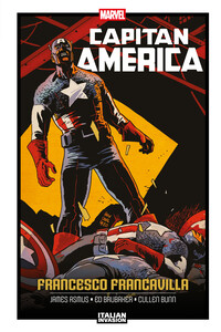 Marvel Italian Invasion: Capitan America di Francesco Francavilla copertina